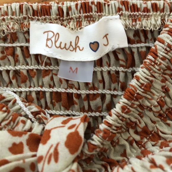 Blush J Smocked Ruffle Hem Dress - Picture 2 of 5